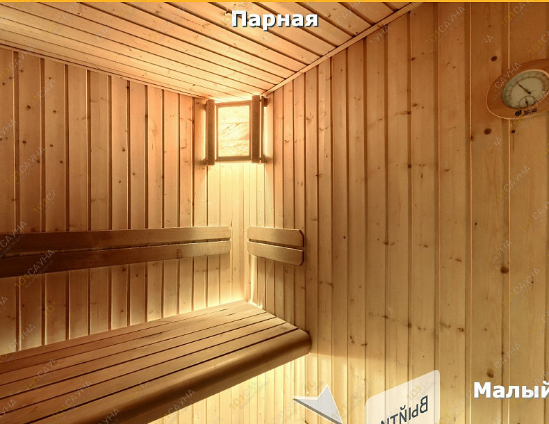 sauna Сауна Тропикана, в Абакане, ул. Кирова, 20А | Парная малого зала сауны Тропикана | 101sauna.ru