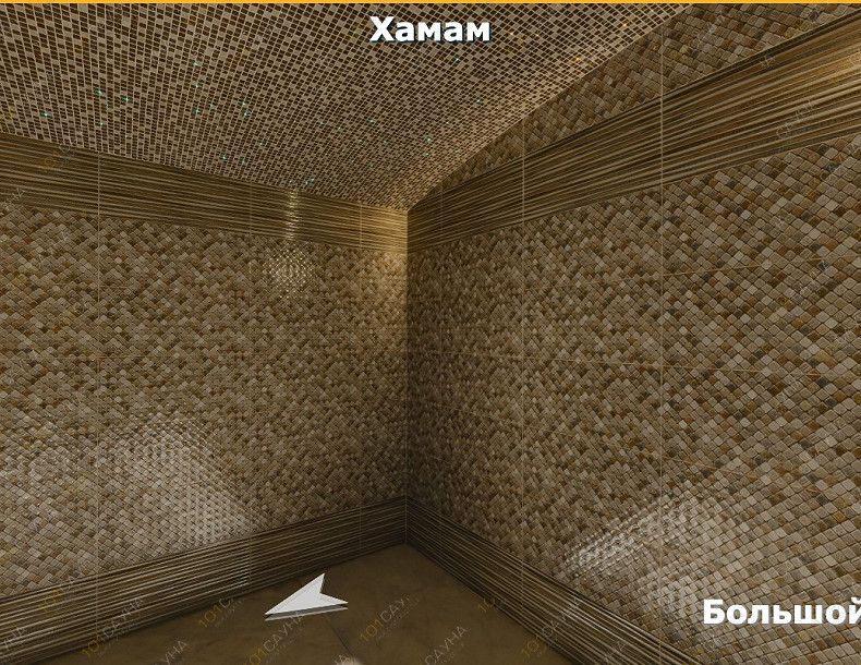 sauna Сауна Тропикана, в Абакане, ул. Кирова, 20А | Хамам в большом зале сауны Тропикана | 101sauna.ru