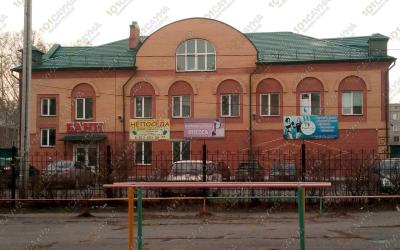 Общественная баня Народная баня, в Абакане, ул. Аскизская, 166А | Фасад Народной бани на ул. Аскизской в Абакане | 101sauna.ru