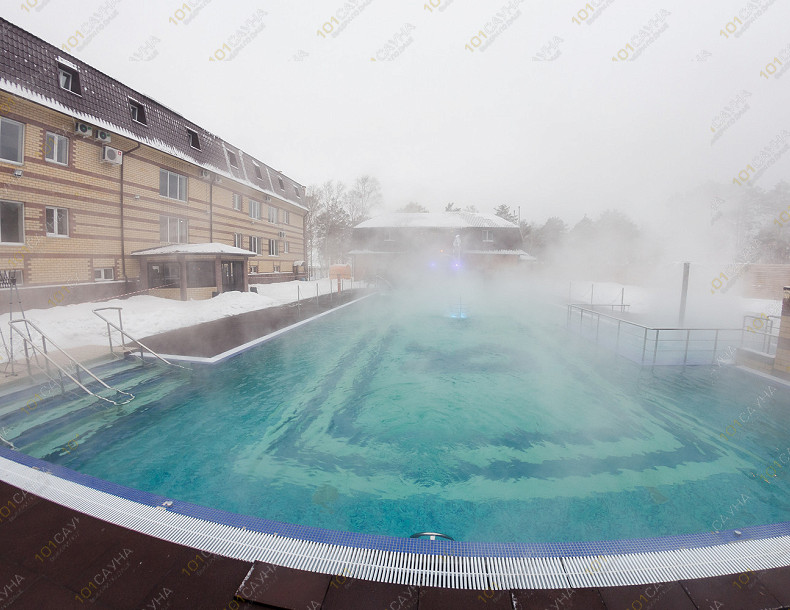 Комплекс Горячий источник 7 и Я, в Кургане, ул. Карбышева, 33В | Хамам в комплексе Горячий источник 7 и Я в Кургане | 101sauna.ru