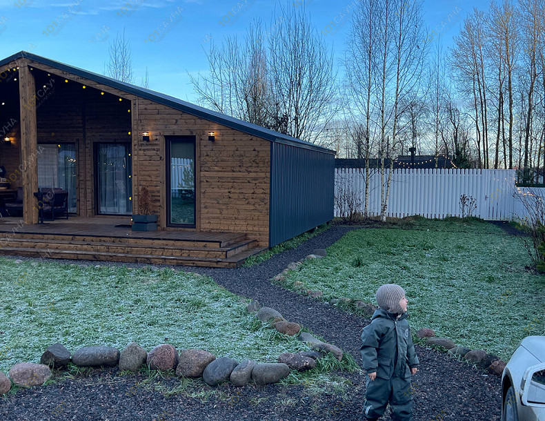 Баня Баня Форест, в Санкт-Петербурге, Приозерский р-н, дер. Борисово, ул. Дачная, 88 | Деревянный банный домик в Приозерском районе | 101sauna.ru