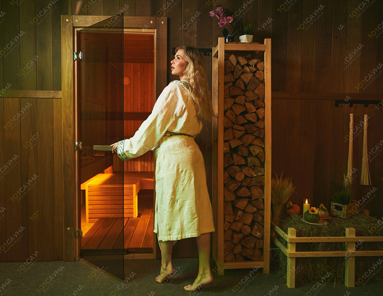 Баня Форест Клаб, в Санкт-Петербурге, к.п. Рублёво, 1, Всеволожский район | Вход в финскую парную — Форест Клаб | 101sauna.ru