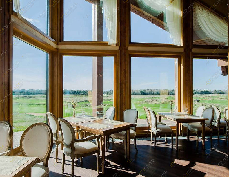 Банный SPA комплекс Горки Гольф СПА-комплекс, в Санкт-Петербурге, территория Горки Гольф Курорт, 1 | Горки Гольф, вид на курорт | 101sauna.ru