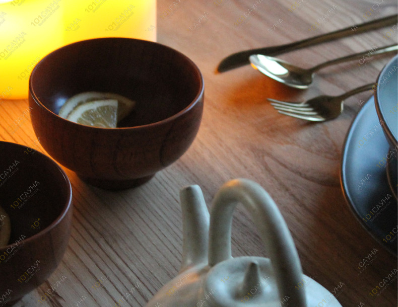 Банный комплекс Хейлофт, в Санкт-Петербурге, Ленинградская обл., д. Соржа-Рыжики, ул. Дачная, 10 | Чайная церемония в зоне отдыха | 101sauna.ru