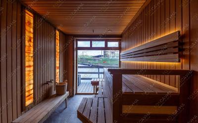 Банный SPA комплекс Хюгге Байня, в Санкт-Петербурге, Выборгское ш., 41-й км | Русская парная на дровах Хюгге Байня — живой пар и берёзовые веники | 101sauna.ru