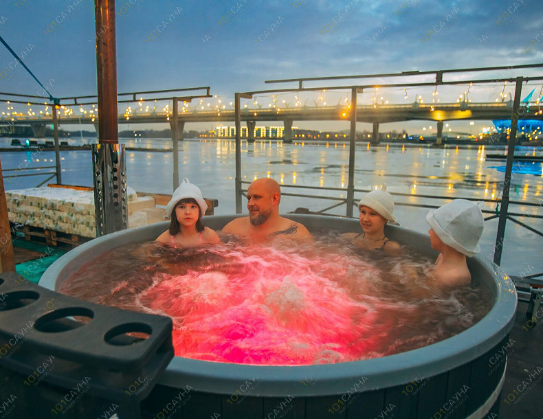 Баня Privé House, в Санкт-Петербурге, Приморский просп., 70, стр. 2 | Privé House — интерьер банного домика, уютная атмосфера | 101sauna.ru