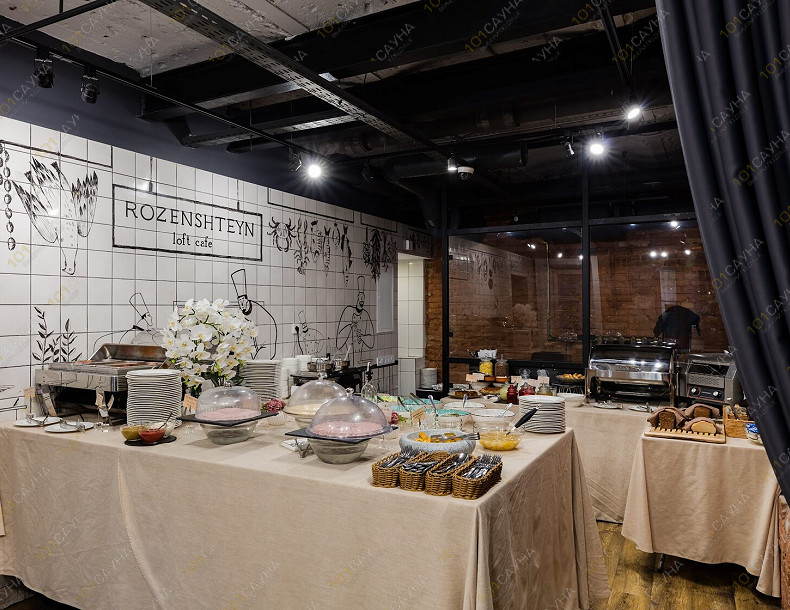 Сауна в отеле Rozenshteyn HotelSpa, в Санкт-Петербурге, ул. Розенштейна, 36, Санкт-Петербург | Зона отдыха — Rozenshteyn Hotel&Spa, Санкт-Петербург | 101sauna.ru