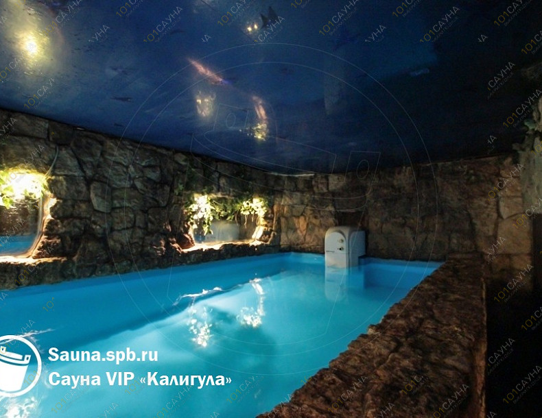 Сауна VIP Калигула, в Санкт-Петербурге, Санкт-Петербург, Сиреневый бульвар, 9 | Бассейн VIP Калигула | 101sauna.ru
