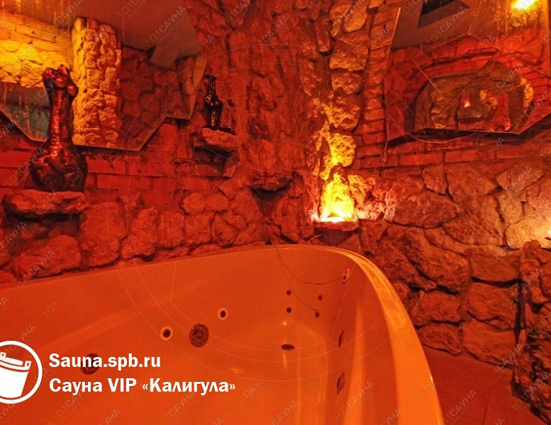 Сауна VIP Калигула, в Санкт-Петербурге, Санкт-Петербург, Сиреневый бульвар, 9 | Комната отдыха VIP Калигула | 101sauna.ru