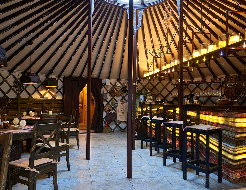 Банный SPA комплекс ЮРТА БАНЯ, в Красноярске, Качинская, 60 Б | Ресторан | 101sauna.ru