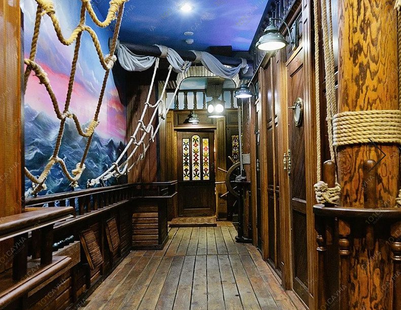 Сауна Царёвы бани, в Пензе, Заводское шоссе, 3 | Номер "Пиратский": 1 | 101sauna.ru